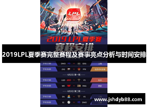 2019LPL夏季赛完整赛程及赛事亮点分析与时间安排 2019LPL夏季赛完整赛程及赛事亮点分析与时间安排