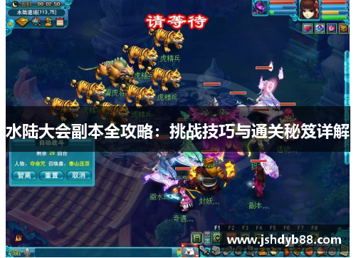 水陆大会副本全攻略：挑战技巧与通关秘笈详解